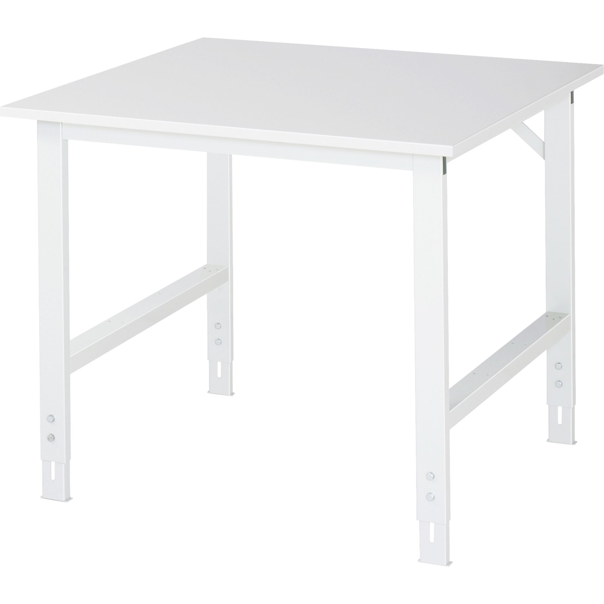 Arb.Tisch 1000x1000x760-1080 M-Platte 22mm lgr
