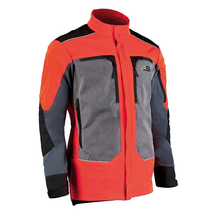 PSS X-treme Stretchjacke Vectran nenrot/grau - Gr. 3XL