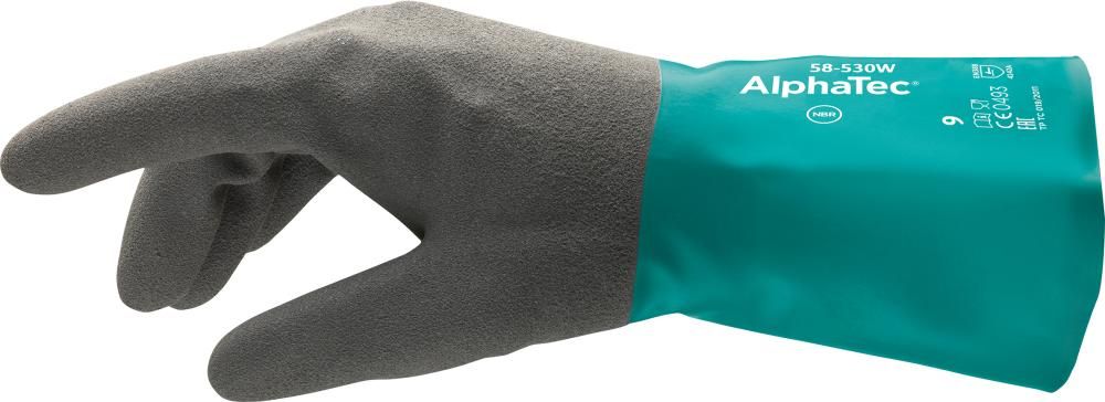 Handsch.AlphaTec 58-530W,305 mm, Gr. 7 Gr. 7 Ansell