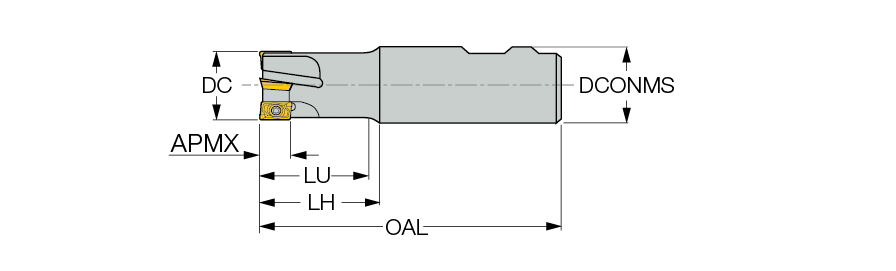 Diamant Schleifscheibenabrichter 45x13mm