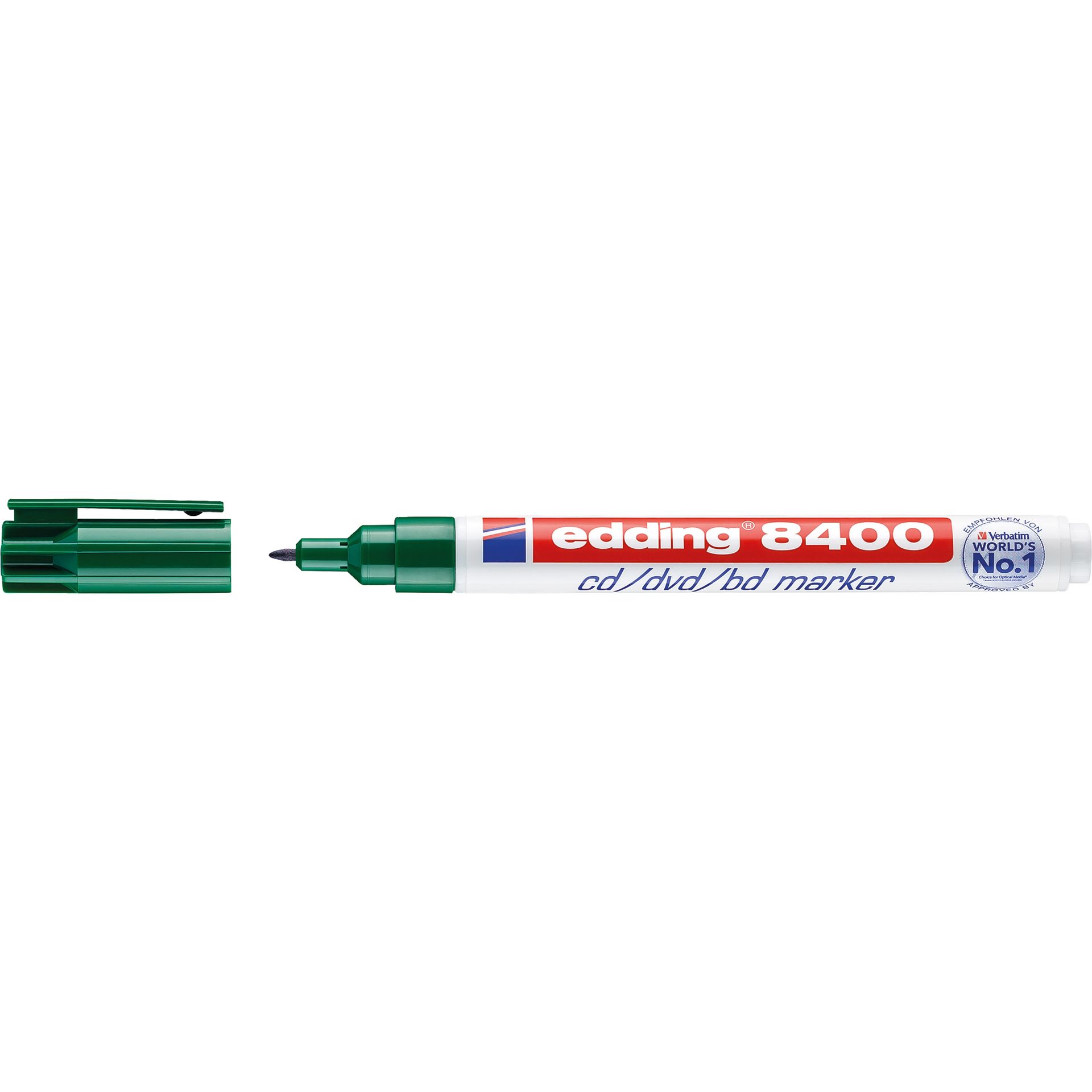 CD/DVD-Marker 8400 0,5-1mm Rundspitze gn