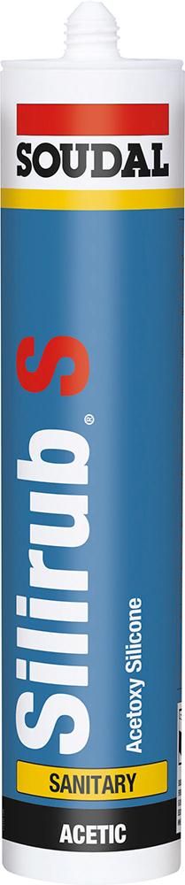 Silirub S Sanitärdicht- masse 300ml schw. SOUDAL