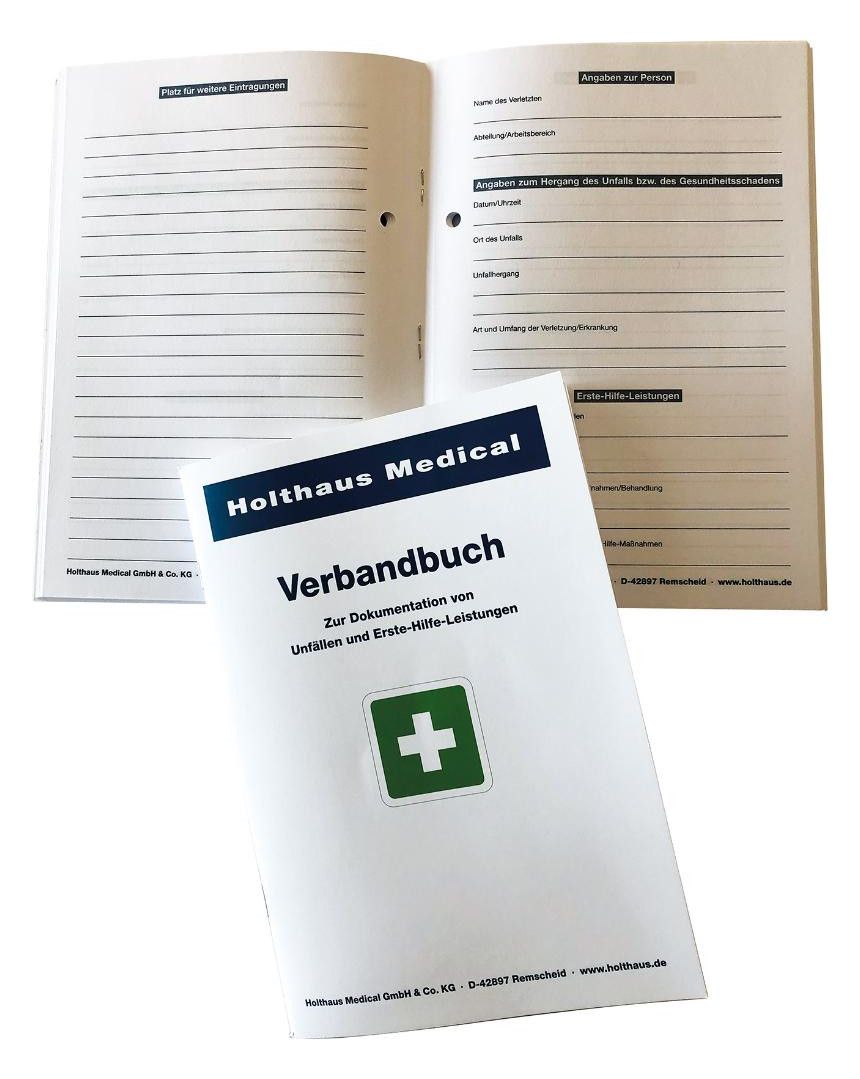 HOLTHAUS Verbandbuch, grün