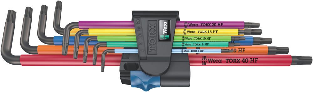 Wera Winkelschlüsselsatz Torx Multicolor Lang