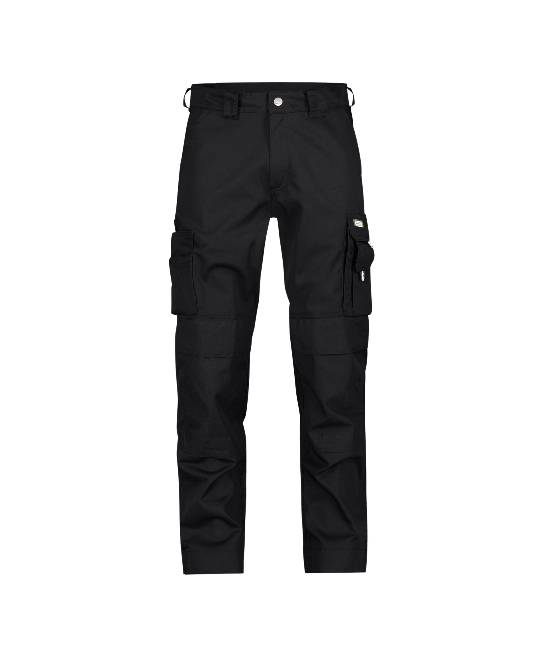 DASSY® Miami - Arbeitshose mit Kniepolstertaschen - schwarz, Gr. 56 - kurze Beinlänge