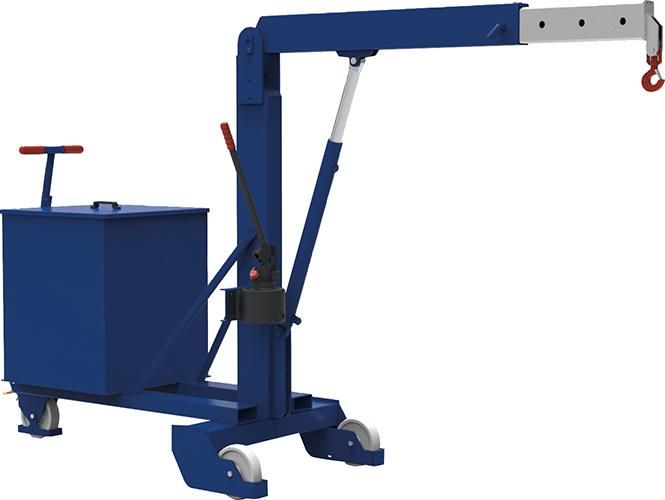 Werkstattkran freitragend Traglast 1000kg RAL 5002