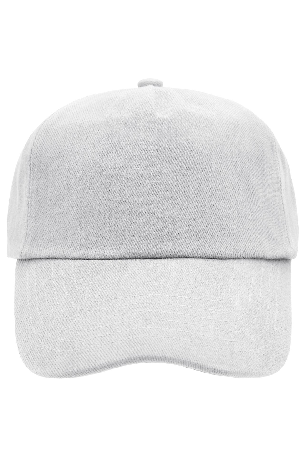 Klassisches 5 Panel Cap aus heavy brushed Cotton