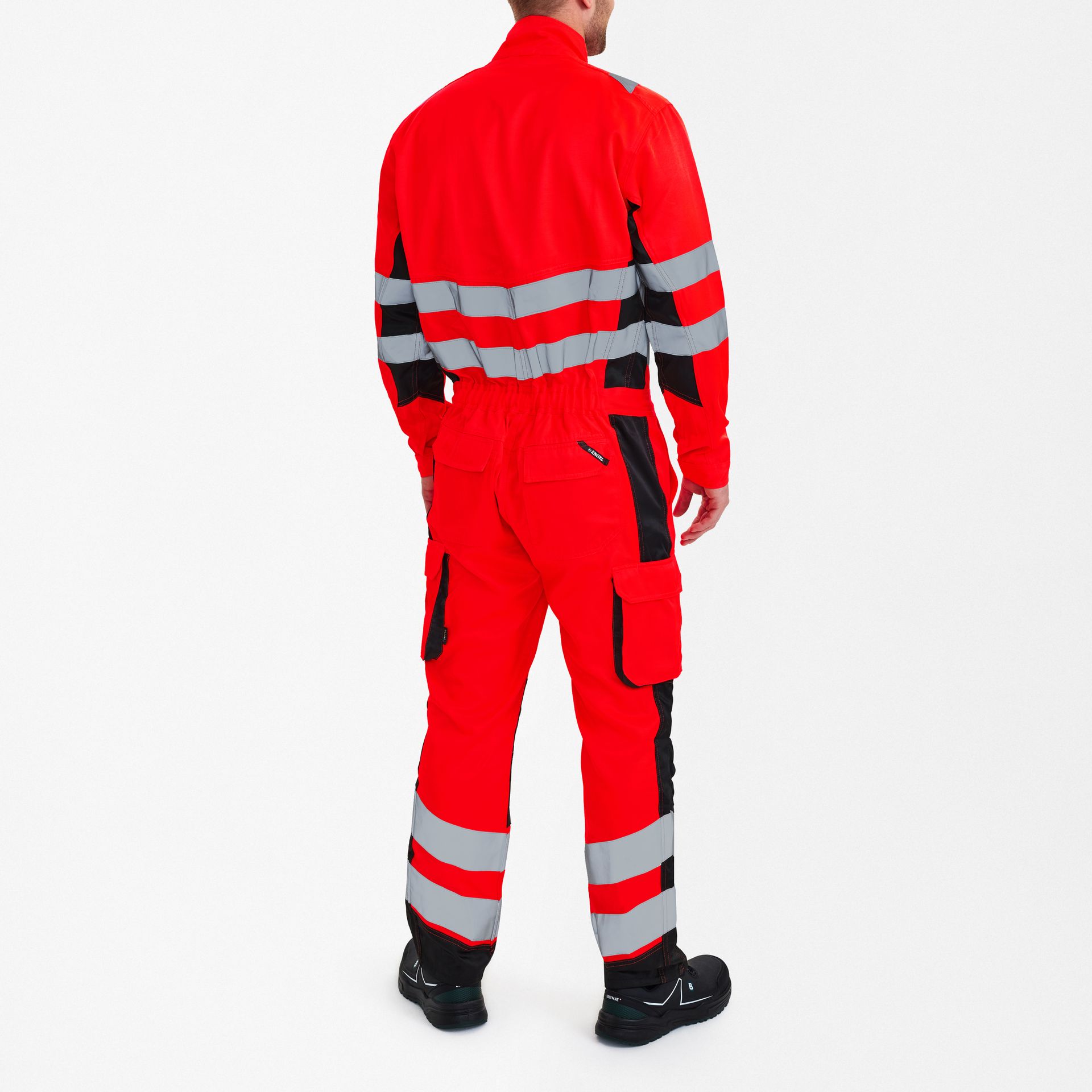 Safety Light Overall Rot/Schwarz, Gr. S