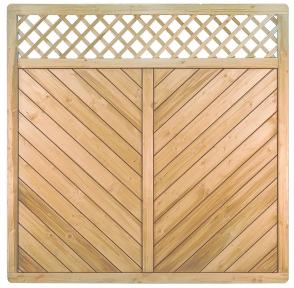 CLASSIC-Diagonal Ranki 180 x 180 cm, kdi-grün Rahmen 40/70 mm, Profilbretter 16/118 mm