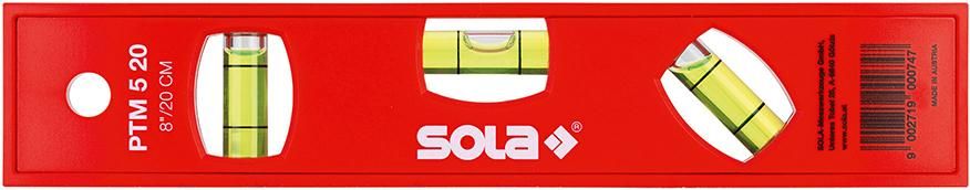 Wasserwaage Kunststoff PTM 5 20 Magnet Sola