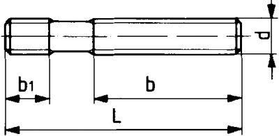 FORMAT Stiftschraube 6379 M20x150mm FORMAT