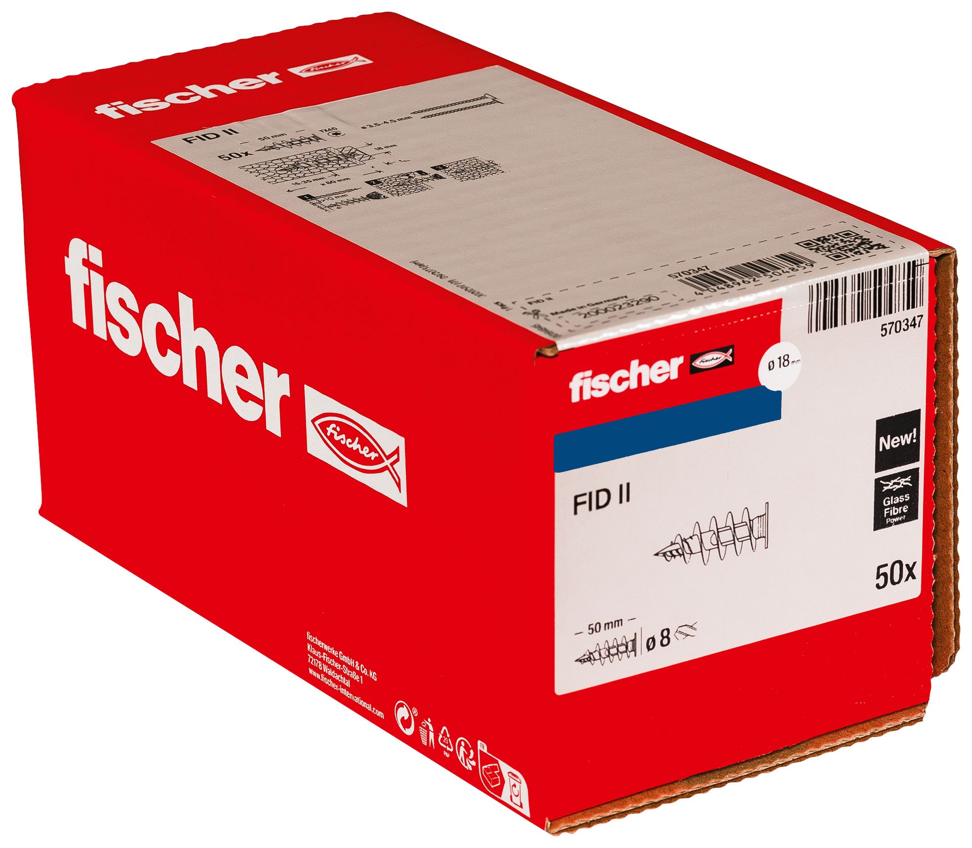 FISCHER Dämmstoffdübel, Torx40