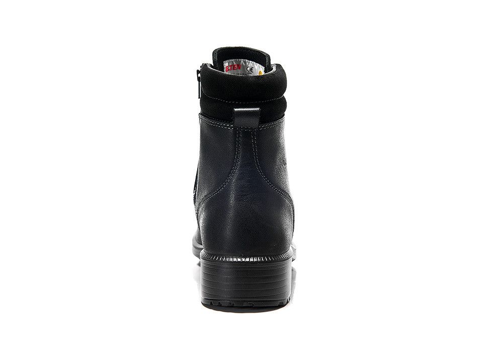 ELTEN Damen-NIKOLA Sicherheitsstiefel Mid S2 ESD, Schwarz, Gr. 40