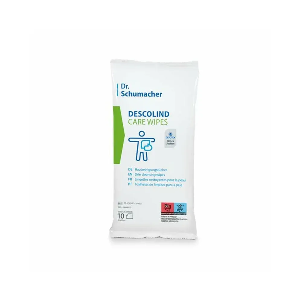 Descolind Care Wipes Packung á 10 Tücher