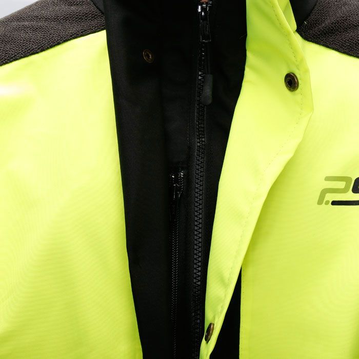 PSS X-treme Regenjacke Rain gelb/rot - Gr. XL