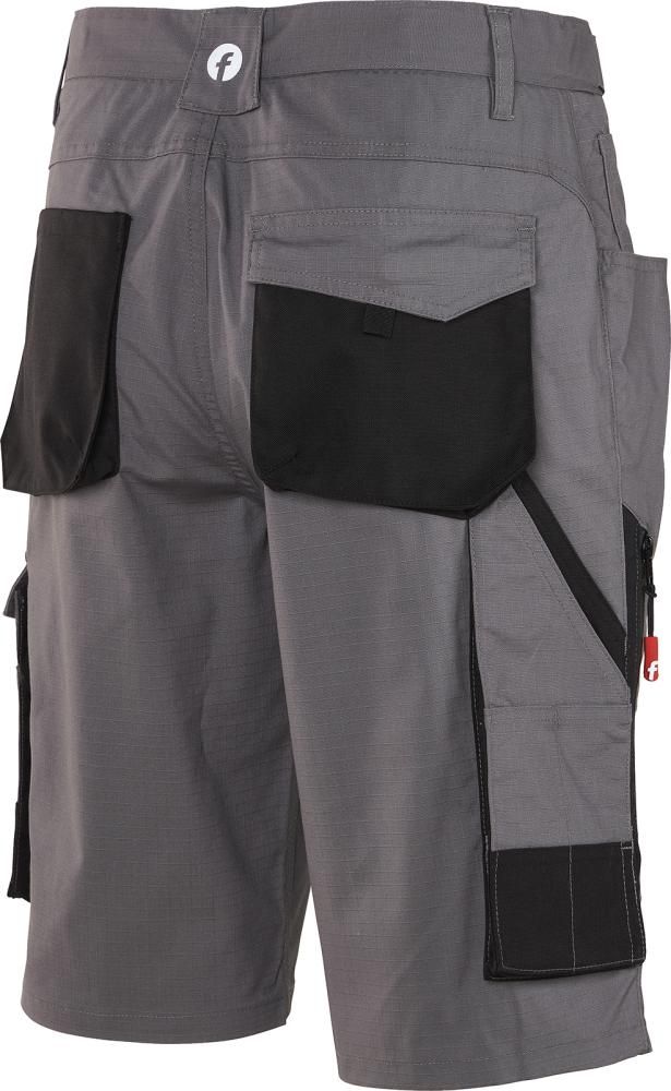 H-Bermuda Performance grau/schwarz Gr. 52 FORTIS