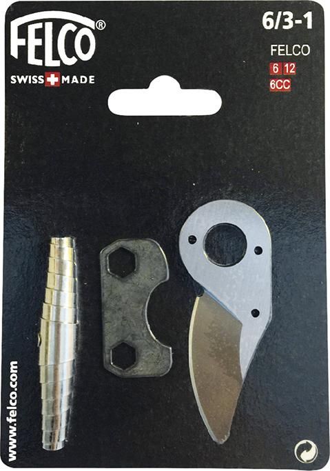 Ersatzteilsatz Klinge 6/3m. Feder + Stellschlüssel