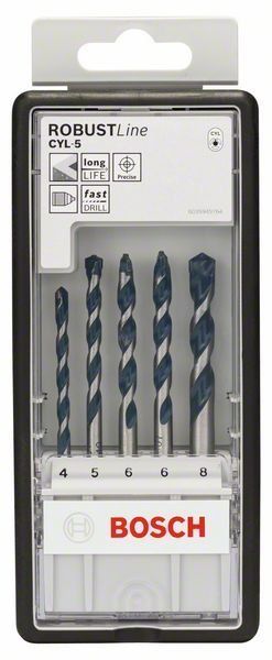 Bosch 5-tlg. CYL-5 Betonbohrer-Set