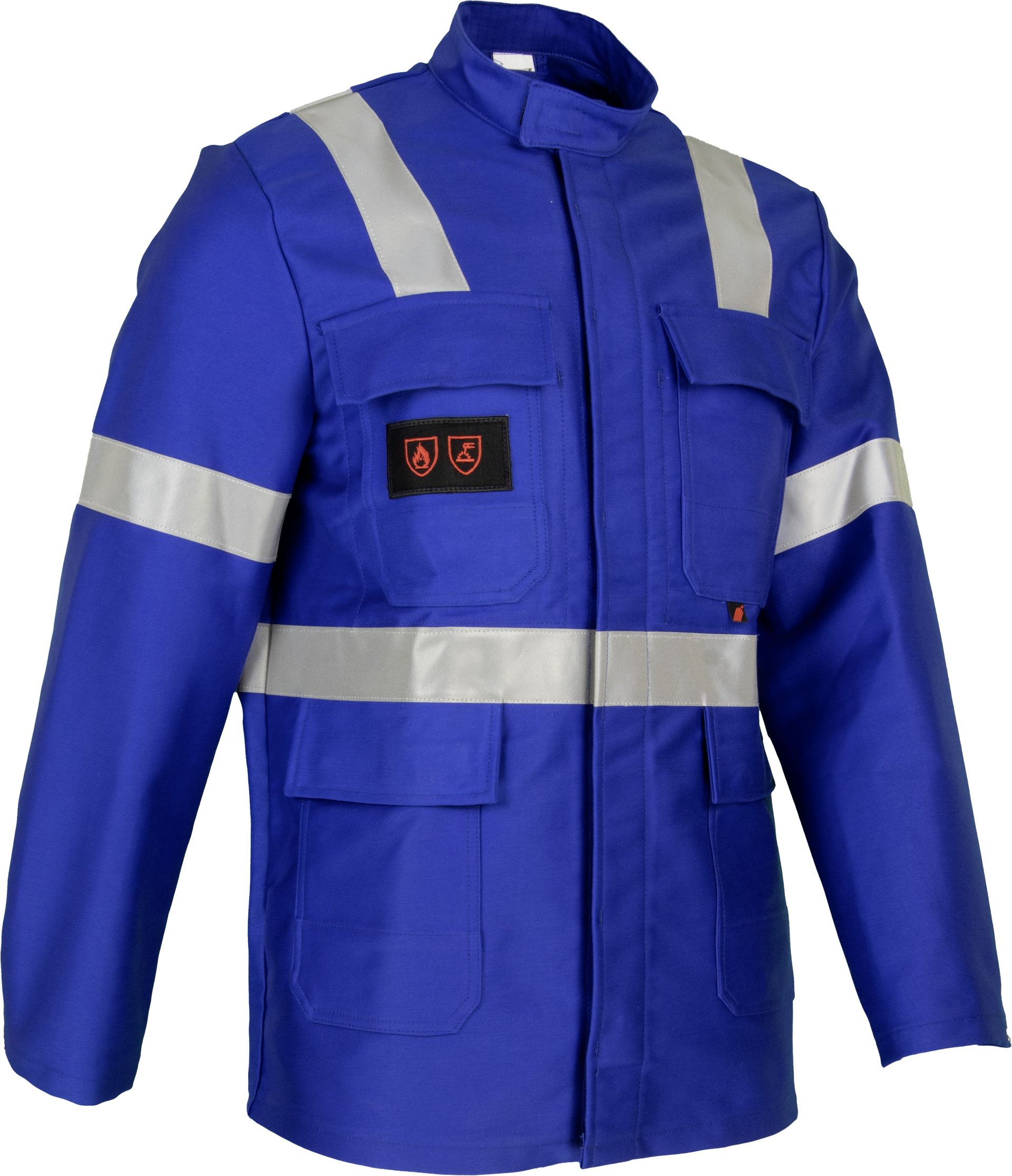 Schweißerschutz-Jacke SECJA01, blau, Gr. 46