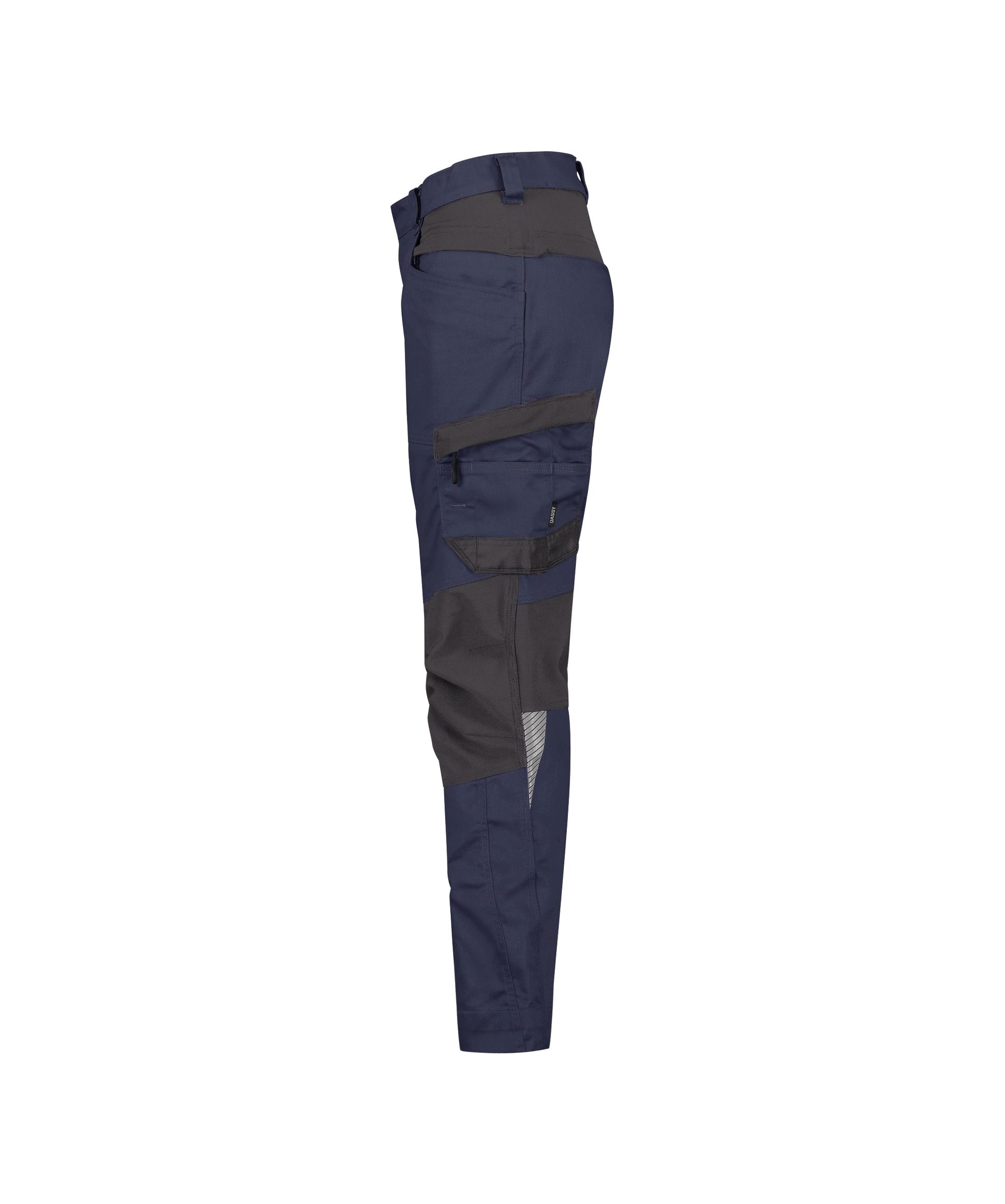 DASSY® Helix Next Women - Stretch-Arbeitshose für Damen - nachtblau/anthrazitgrau, Gr. 40