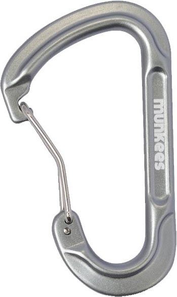 Munkees D-Form-Karabiner