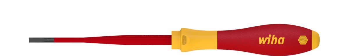 Wiha Schraubendreher SoftFinish® electric slimFix Schlitz 5,5 mm x 125 mm (35391)