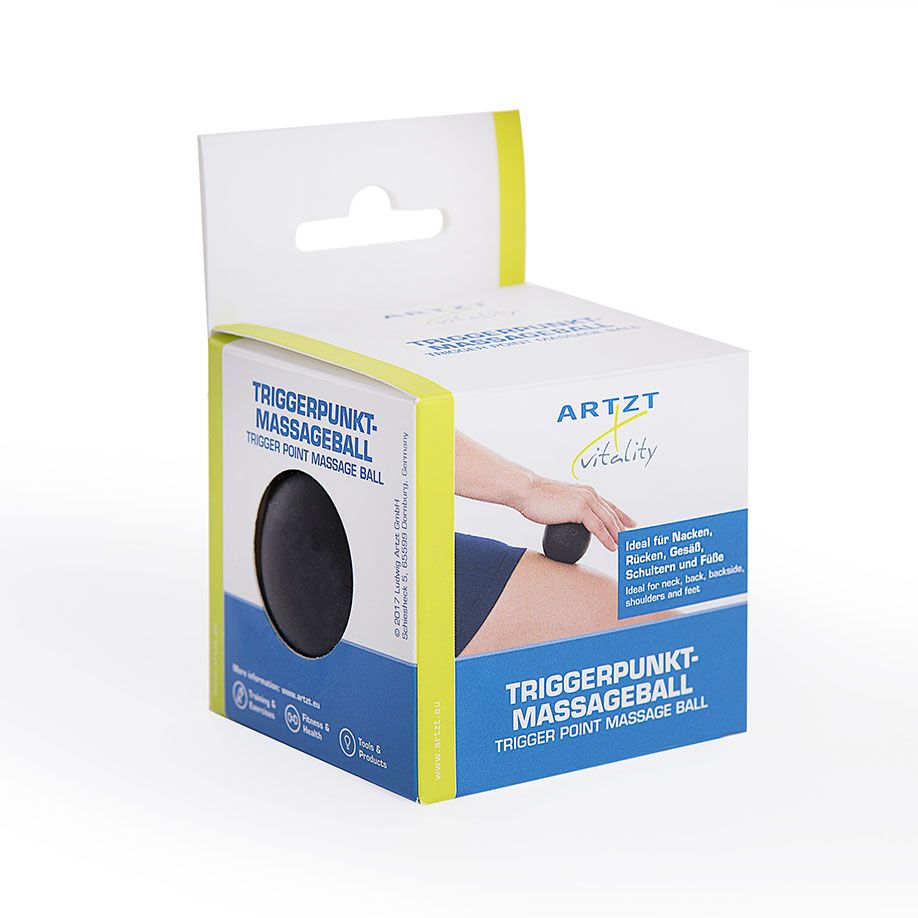 ARTZT vitality Triggerpunkt-MassageballØ 6 cm, schwarz