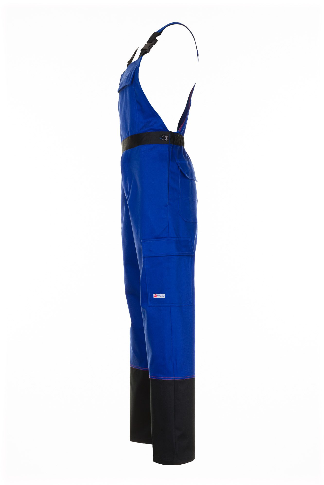 Latzhose Weld Shield, Gr.102,kornblau/schwarz