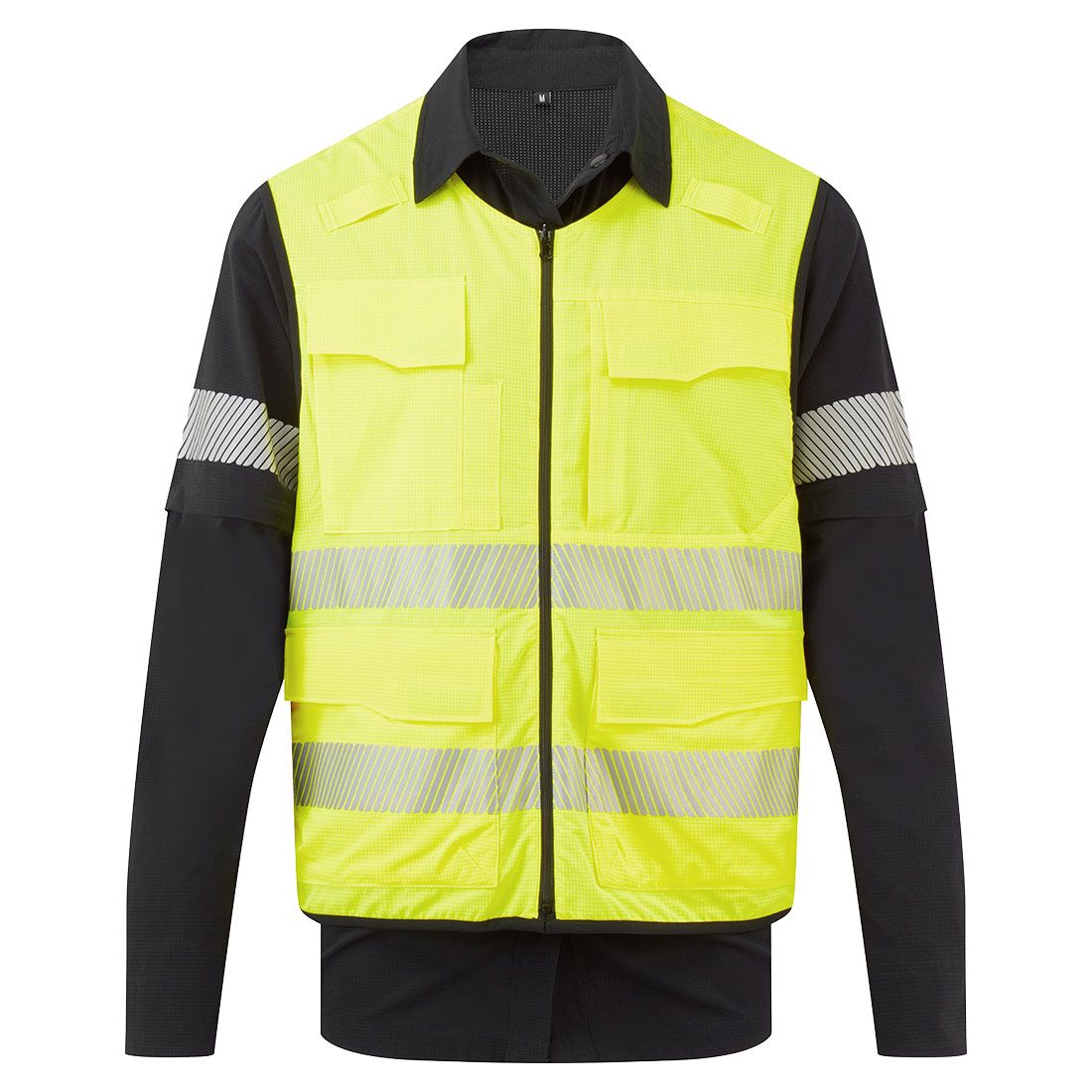 Portwest BX322 Warnschutz-T-Shirt, Schwarz, Gr. XL