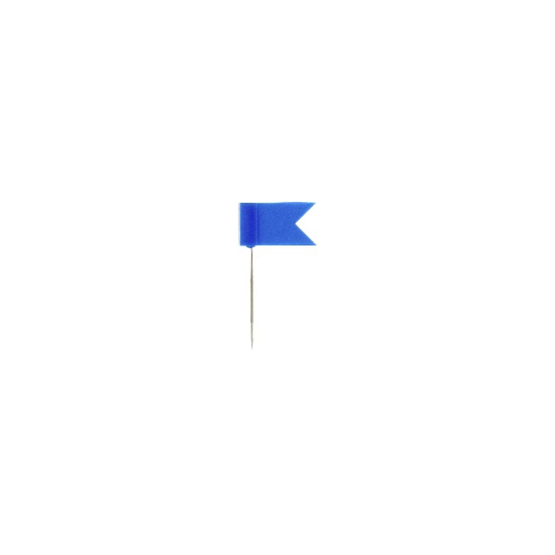 Markierungsfahne 18x10x24mm blau 20 St./Pack.