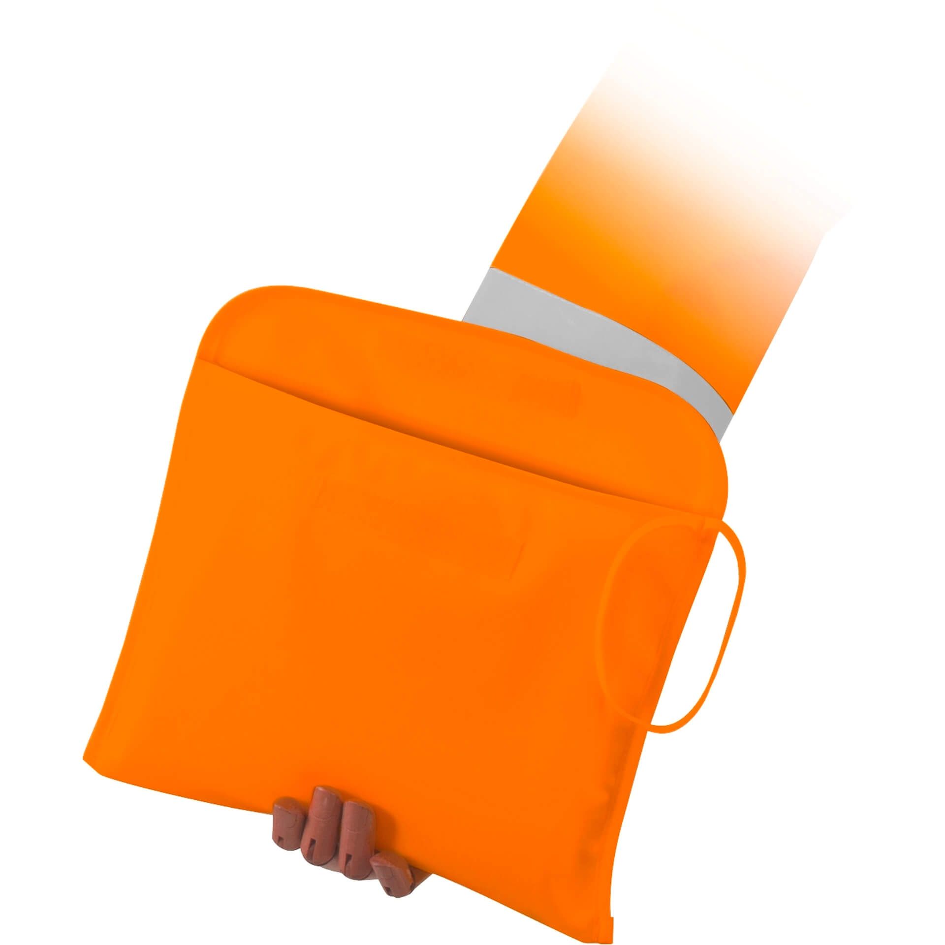Warnwestentasche WWT, leuchtorange