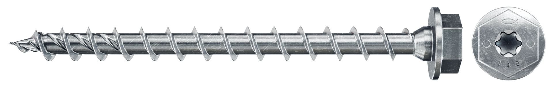 PowerFast II 8,0x80 6kant TX blvz 50