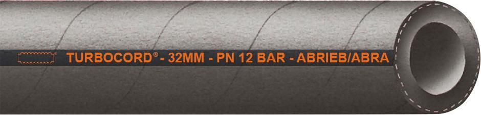 Sandstrahlschlauch Turbocord, schwarz, 12bar, 13 x 27 mm
