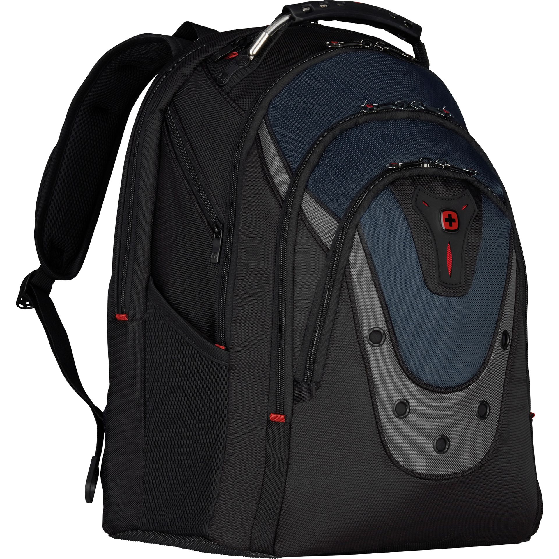 Businessrucksack Ibex 17Zoll schwarz/blau/grau