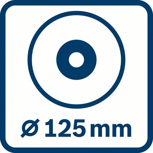 BOSCH Akku-Winkelschleifer 125mm, SOLO