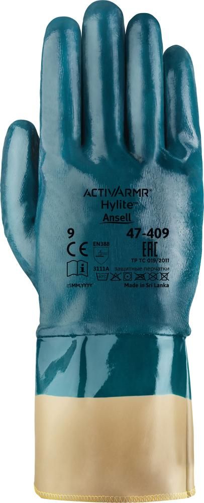 Handschuh Hylite 47-409, Gr.8 Ansell