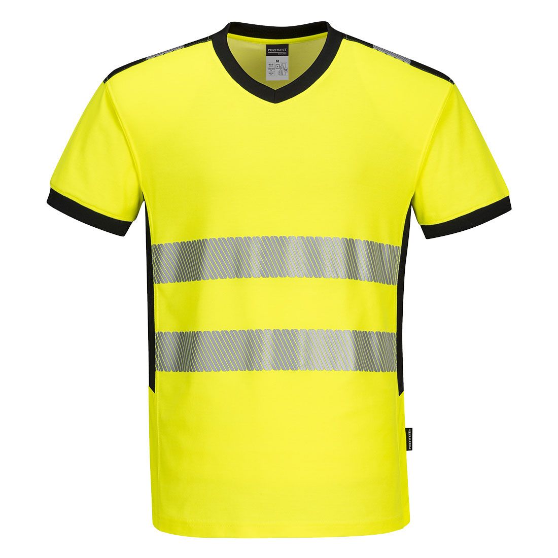 Portwest PW3 Warnschutz-T-Shirt, Gelb, Gr. L