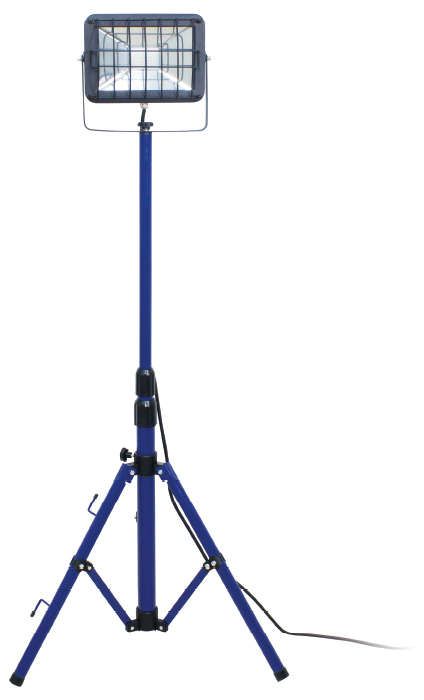 "Slimline" CHIP-LED-Strahler mit Stativ 30W