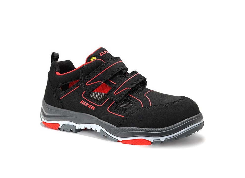 Sicherheitssandale ANTHONY red Easy ESD S1 Typ 3, Gr. 36
