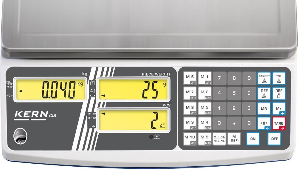 Zählwaage CIB 3K-4 Wägebereich 3 kg Ablesbarkeit 0,2 g
