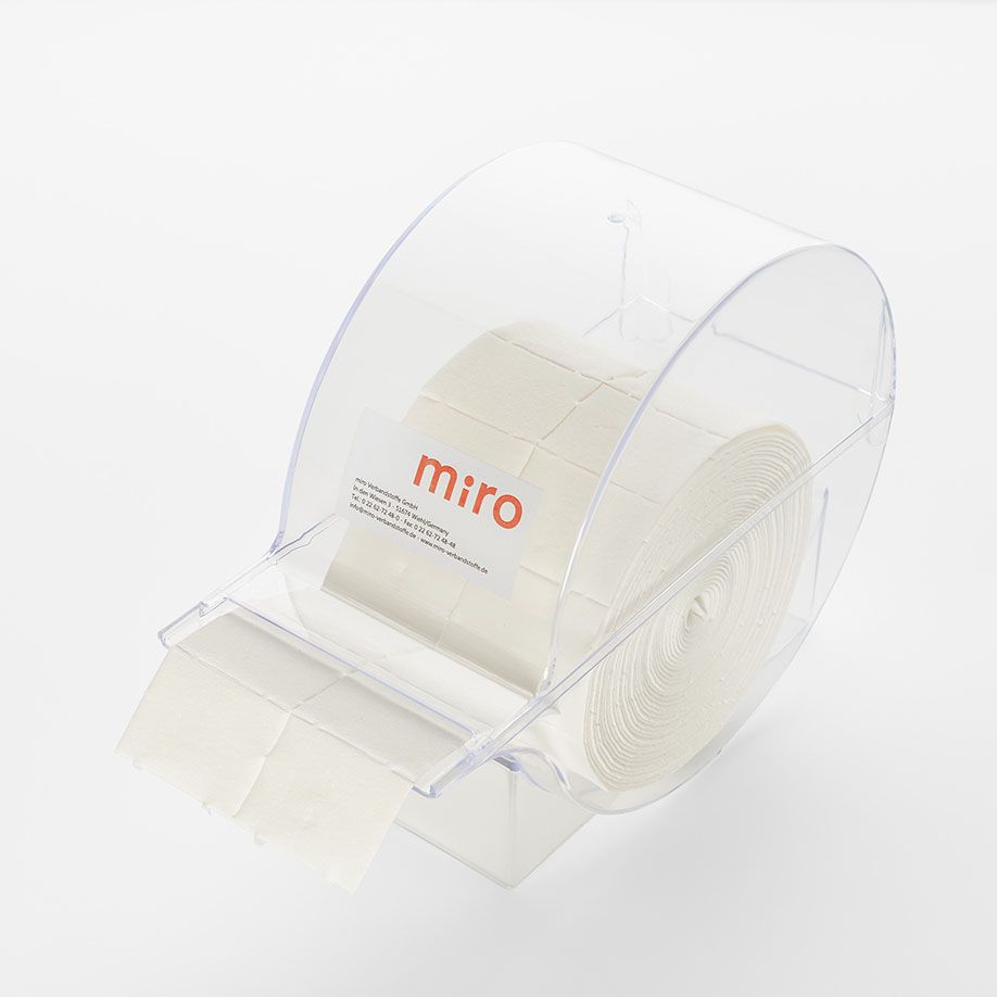 miro-cell Acryl ZellstofftupferspenderUK = 12 Stck.