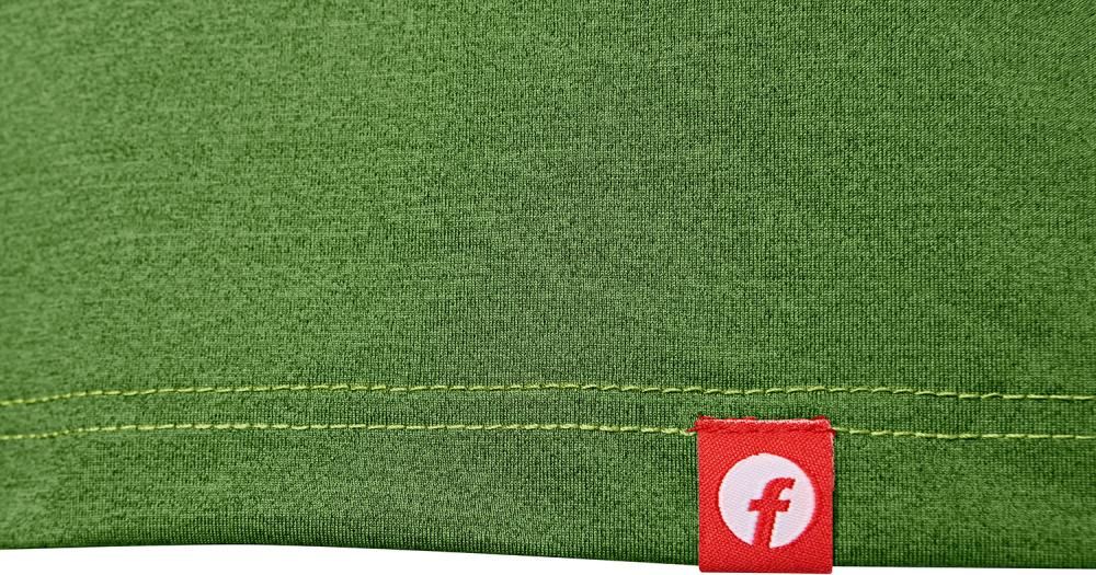 T-Shirt Quick Dry grün/schwarz meliert Gr. 2XL Fortis Elements