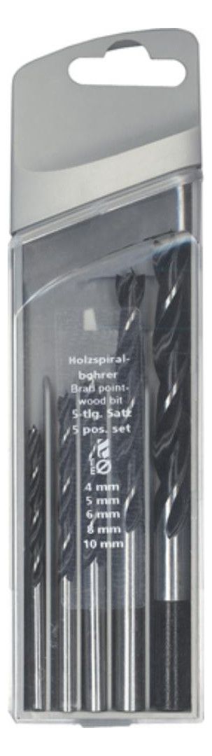 FORTIS CV Holzspiralbohrersatz
