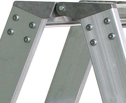 Alu-Stehleiter 2x3 Stufen