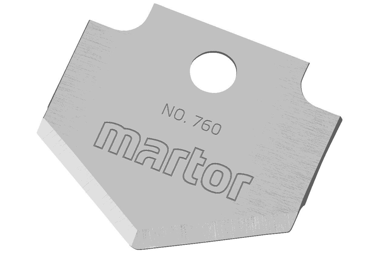 MARTOR Ersatzklinge SPITZKLINGE 760 Spezialschliff | 10 Stück