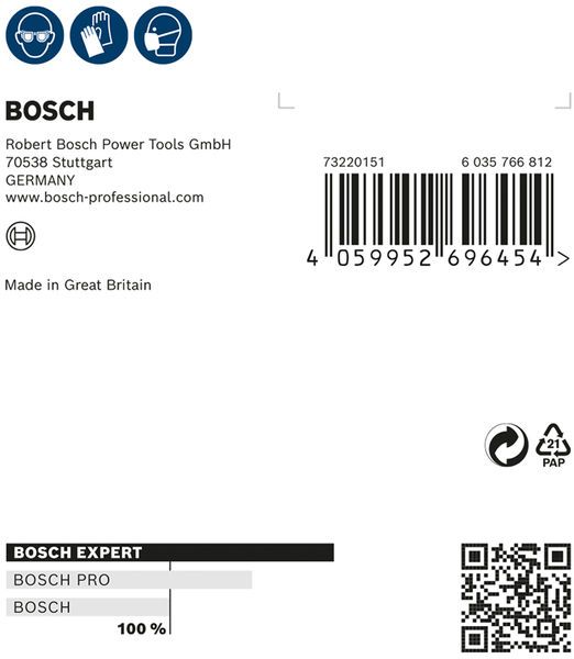 BOSCH Handschleifblatt