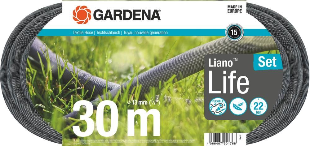 Textilschlauch Set Liano Xtreme 1/2" 10m