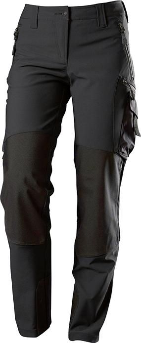 Damenstretchho. 1862-620,schwarz, Gr.34n BPlus Logo Stretch