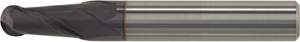 Radiusfräser DIN6527 VHM FIRE Z2 Schaft HA 10mm GÜHRING