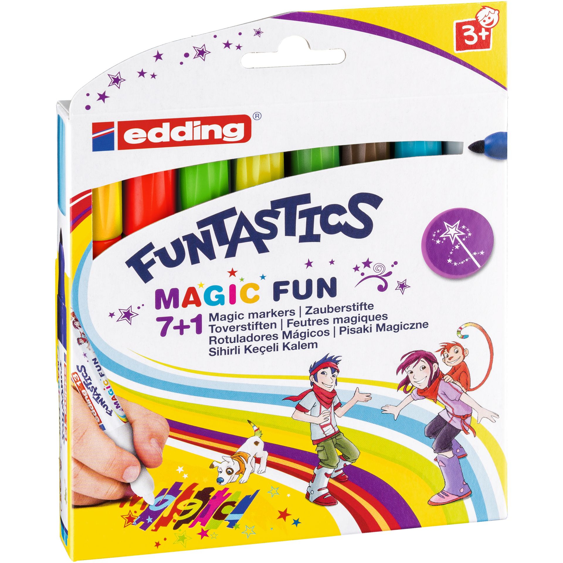 Fasermaler FUNTASTICS MAGIC FUN sort. 8St.
